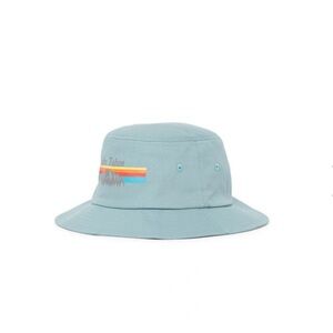 NWT Anthropologie American Needle Twill Screen Lake Tahoe Bucket Hat in Mineral